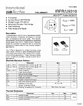 DataSheet IRFR9310 pdf